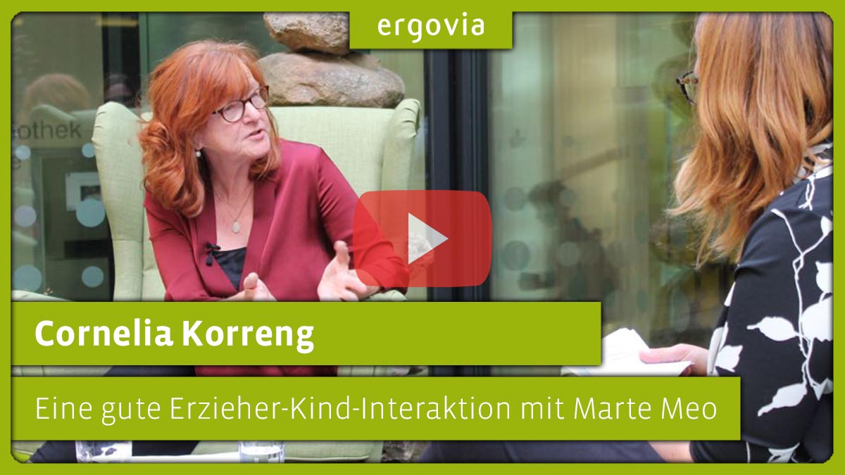 Video - Interview mit Cornelia Korreng - Eine gute Erzieher-Kind-Interaktion mit Marte Meo